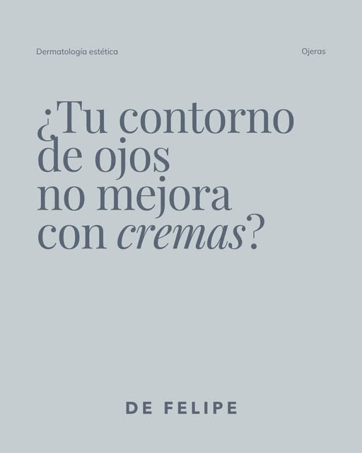 🌿¿Sientes tu mirada cada vez más apagada, caída y con arrugas?
La piel del contorno de ojos es espe