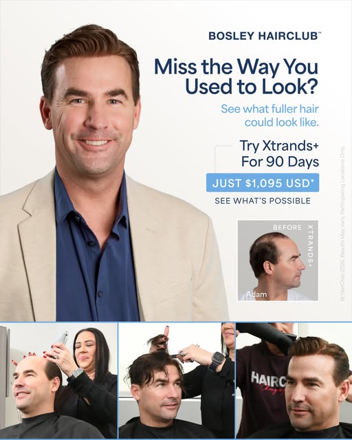 Miss the way you used to look? 😣 See how fuller hair can help you feel like yourself again.

With B