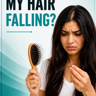 Hair fall can be frustrating, but the first step to treating it is understanding *why* it's happenin