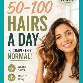 😨 Found a few strands of hair on your pillow or in the shower? Don't panic!

Losing 50–100 hairs a 