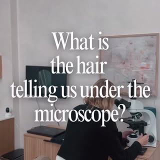 What is your hair telling us? 

I love using Polarized Light Microscopy as part of my approach to un