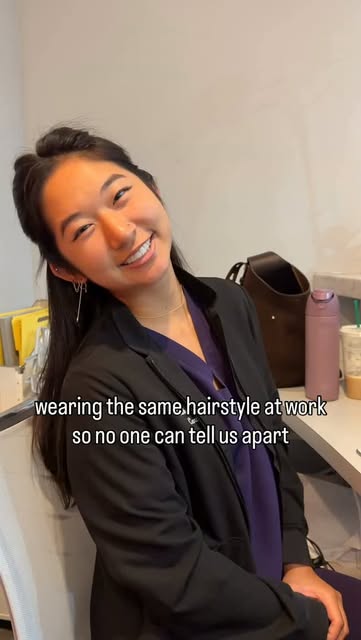 Honestly, the team kept getting us confused all day 😅 
#fyp #officehumor #plasticsurgeon #beverlyhi