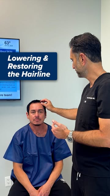 Lowering & Restoring the Hairline 🌱

For this patient, we’re lowering his hairline, rebuilding the 