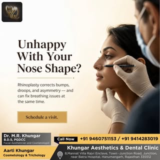 If you have always felt unsure about the shape of your nose, you are not alone. Rhinoplasty can corr