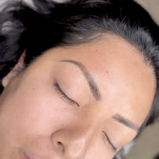 [Nano Brows]
⭐️⭐️⭐️⭐️⭐️
 ***Healed results can vary per individual.
.
.
Book an appointment today wi