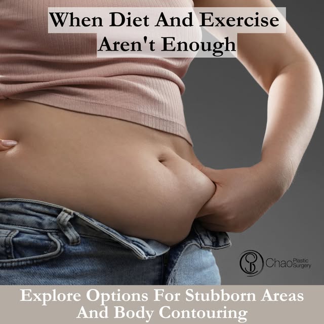 Sometimes, certain areas simply don't respond to the changes you've worked hard to make. Body contou