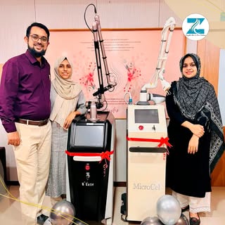 Proud owners of Qlaze Active QsNdYAG Laser (Tattoo removal, Carbon Facial, Skin Brightening) and Mic
