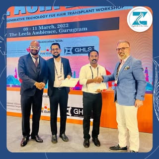 Congratulations to our Hair Transplant Head  @razmiderma for receiving first prize in the Hair quiz 