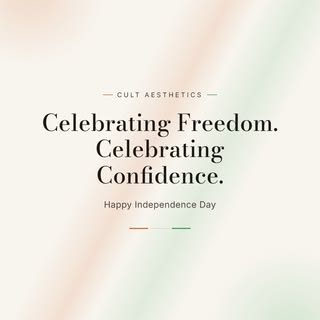 Celebrating Freedom. Celebrating Confidence. 🇮🇳

This Independence Day, we're celebrating the free