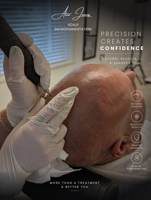 Scalp Micropigmentation is all about the details 👌🏻

Every impression is carefully placed to repli