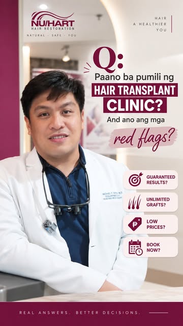 Choosing a hair transplant clinic? Don’t let a good promo make the decision for you. 

Your hair des