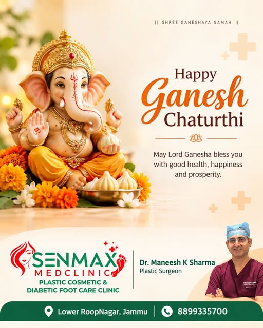 Happy Ganesh Chaturthi! 🙏

May Lord Ganesha bless you and your family with good health, happiness, 