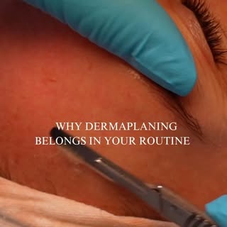 Dermaplaning is essential ✨ Smoother texture. Brighter skin. Increased product absorption. Book your