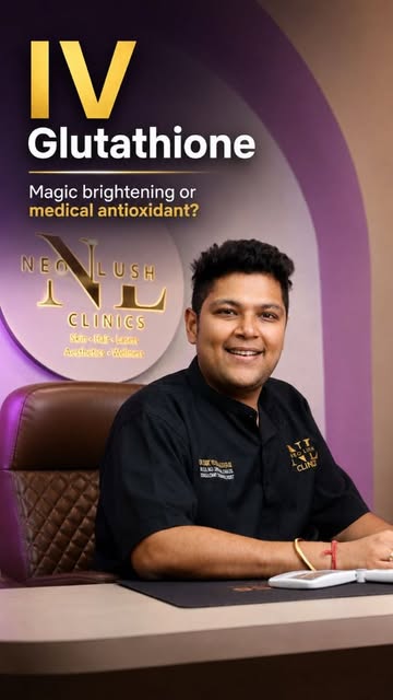 IV Glutathione skin brightening ka magic treatment hai? ✨

Not exactly.

Glutathione ka primary kaam