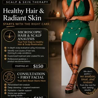 Healthy hair isn’t a trend it’s the result of intentional care at the root.

At The J.Sarne’ Experie