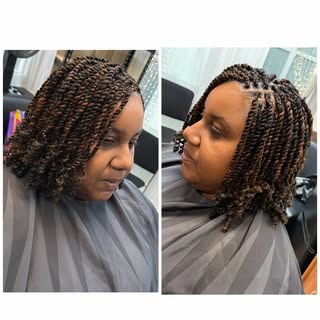 .
✨2 Strand Twist/ kinky Twist 
.
Book @ https://www.stylezbygianna.com/appointments