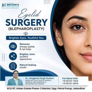 Brighten your eyes and refresh your appearance with Eyelid Surgery (Blepharoplasty). This advanced c