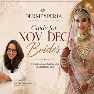 Getting married this winter? Here is your quick month-by-month bridal skincare roadmap! 👰✨💍
Save t