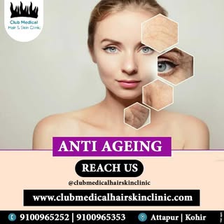 * Anti Ageing  Treatment @Clubmedical
* Start's @999/-*
* Book Your Consultation Today!
* Visit Our 