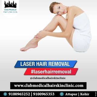 * Laser Hair Removal Treatment @Clubmedical
* Start's @999/-*
* Book Your Consultation Today!
* Visi