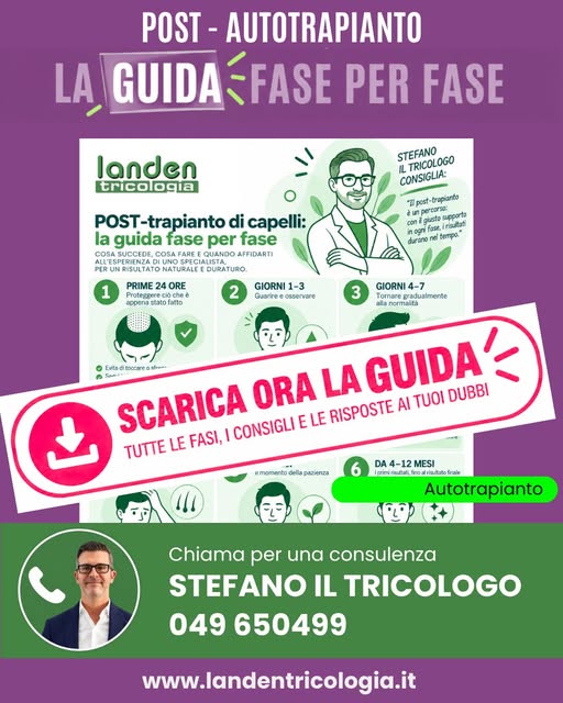 HAI FATTO IL TRAPIANTO DI CAPELLI. E ADESSO?

Il giorno dell’intervento è passato. Ma il vero percor