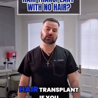 Too bald for a transplant? 
Not necessarily… It all depends on the strength of your donor area. 

Wi
