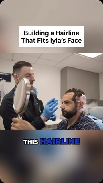 A natural hairline should never look perfectly straight or identical on both sides.

Every patient h