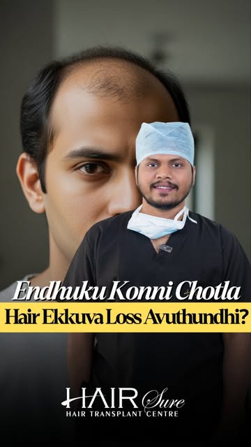 Hair loss hits the front & crown hardest because of DHT sensitivity variation. Frontal scalp recepto
