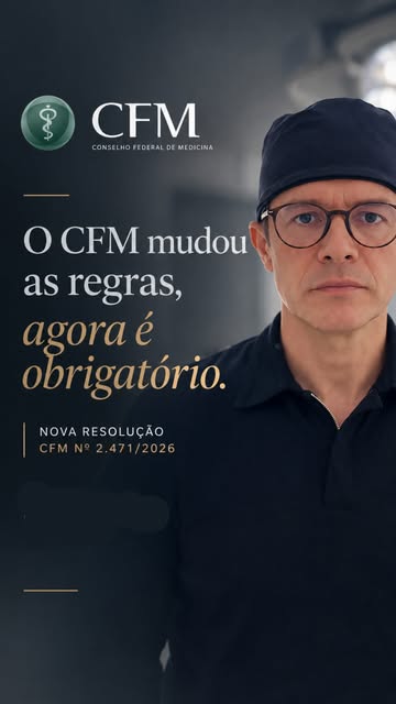 O CFM mudou as regras para a sedação em ambiente ambulatorial.

A Resolução CFM nº 2.471/2026 estabe