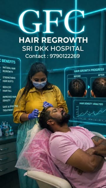 🌟 Transform Your Hair at Sri DKK Hospital! 🌟
Are you tired of hair fall and looking for a permanen