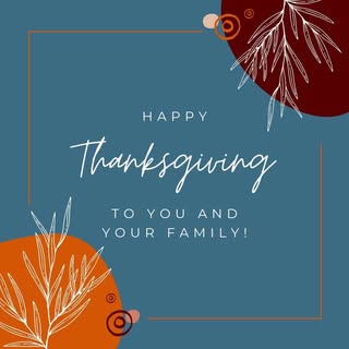 Happy Thanksgiving from us to you.
Wishing you a joyous and love filled holiday season.
🦃
#droctain