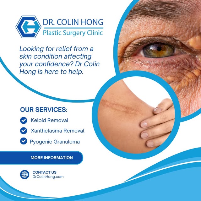 Looking for relief from a skin condition affecting your confidence? Dr. Colin Hong is here to help, 