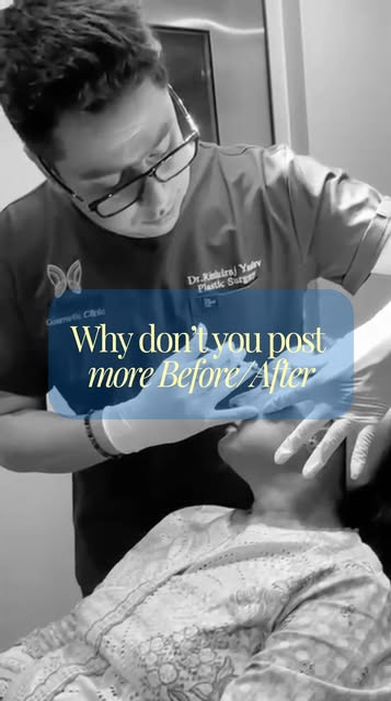 We get asked daily - "Why don't you post more Before/After?"

Because 80% of our patients want it pr