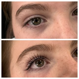 This lash lift though 🥹 #lashliftutah #draper #lashlift #lashliftdraper #koreanlashlift