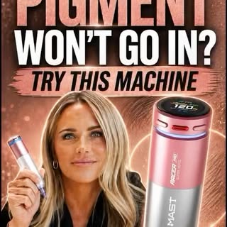 PIGMENT WON’T GO IN?  Try This PMU Machine
Ever have a client where you KNOW your technique is right