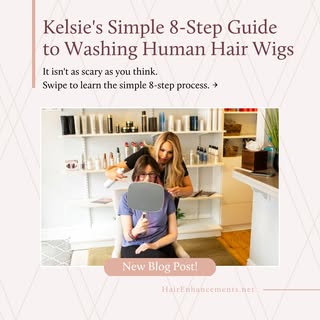 Washing human hair wigs isn't like washing other wigs. If you want yours to stay soft, beautiful, an
