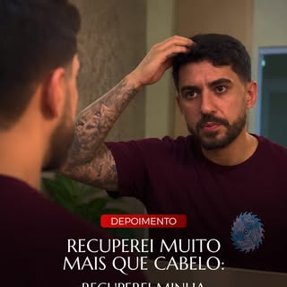 Por trás de cada tratamento capilar existe uma história.
Quando a queda de cabelo é tratada da forma