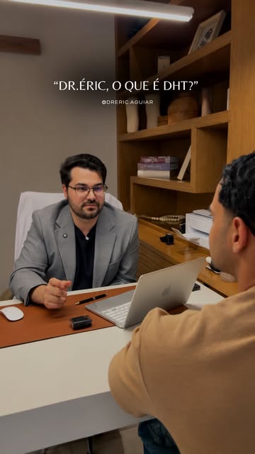 Você sabe o que é DHT e por que ele pode estar relacionado à queda de cabelo? 👀

Esse hormônio pode