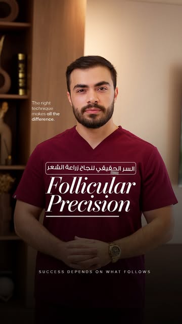 نجاح زراعة الشعر لا يعتمد على عدد البصيلات فقط، بل على سلامتها أثناء الاقتطاف والزراعة.

ارتفاع معدل
