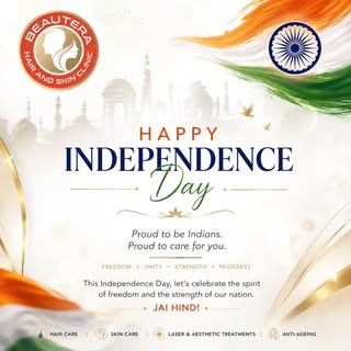 🇮🇳 Freedom to be confident. Freedom to be YOU. 🇮🇳
This Independence Day, let’s celebrate the spi