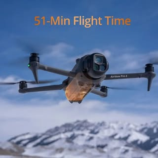 STOP CHOOSING. Get Pro-Level Shots for Beginner Prices! 🎥🚁
Introducing the Next-Gen AirView Pro 4:
