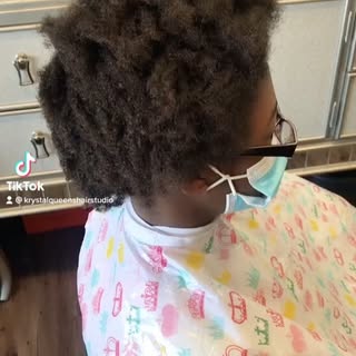Don’t forget to follow @krystalqueenshairstudio queens hair studio on tiktok ‼️‼️#naturalhair #black
