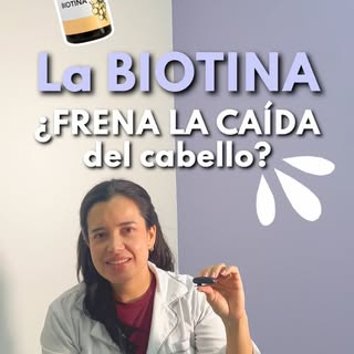 BIOTINA: ¿Frena la caída? 🤔💊 En este video nuestra Doc nos da la respuesta! 🙌🏼
¿Tomaste alguna v
