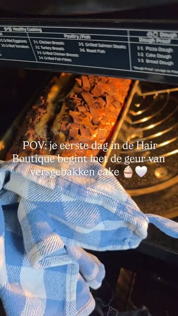 De eerste dag in de Hair Boutique! ✂️🤍

En hoe kan ik die beter beginnen dan met iets lekkers voor 