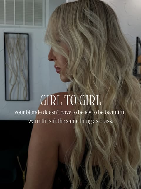 Girl to girl, some things are worth saying.

Warmth isn’t brass. Extensions aren’t one-size-fits-all