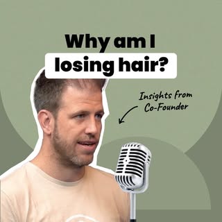 Hair loss is more common than you think. Our co-founder David, shares his learnings on how hair loss