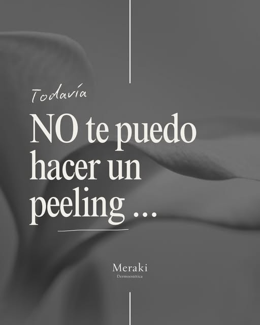 Que un tratamiento sea bueno no significa que siempre sea el momento adecuado 🫠

Antes de hacer un 