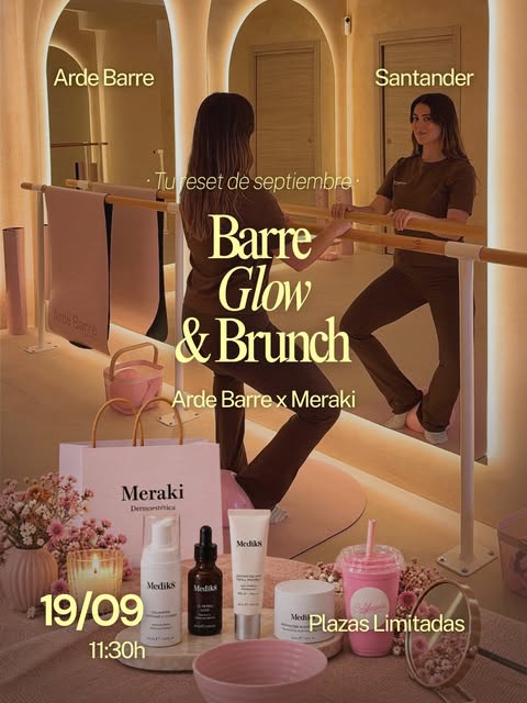 BARRE, GLOW & BRUNCH 🩰🔥💆🏽‍♀️✨☕️🥯

El plan que necesitábamos para volver a la rutina de septiemb