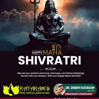 ✨🕉️ Happy Maha Shivaratri 🕉️✨

On this auspicious occasion of Maha Shivaratri, Dr Sridevi’s Kataka