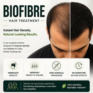 Hair loss doesn’t have to wait for a solution.

Discover Biofibre Hair Implant—an advanced hair rest